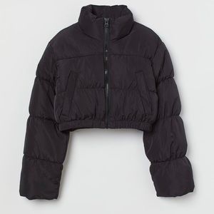 H&M Cropped Puffer Jacket